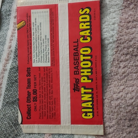 Giant photo baseball cards - Picture 2 of 3